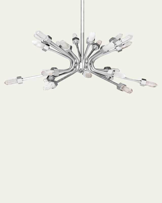 Quartz Burst Chandelier